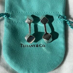 Tiffany & Co. Sterling Silver Frank Gehry “Torque” Cufflinks